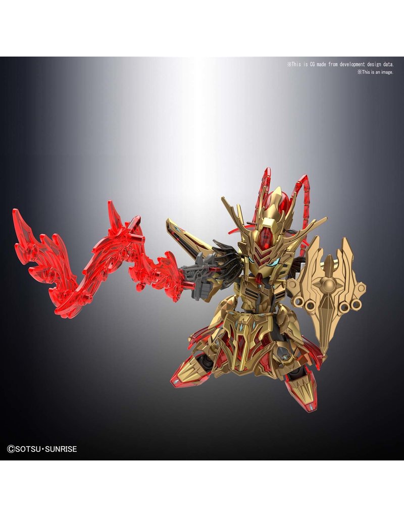 BANDAI BAS2483698 SD SANGOKU SOKETSUDEN SENSHI SD ZHOU YU AKATSUKI PLASTIC MODEL KIT