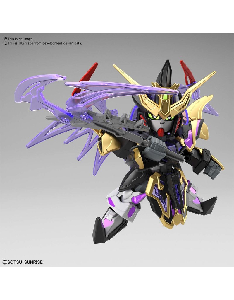 BANDAI BAS2483697 SD SANGOKU SOKETSUDEN #27 XU HUANG GUNDAM DEATHSCYTHE MODEL KIT