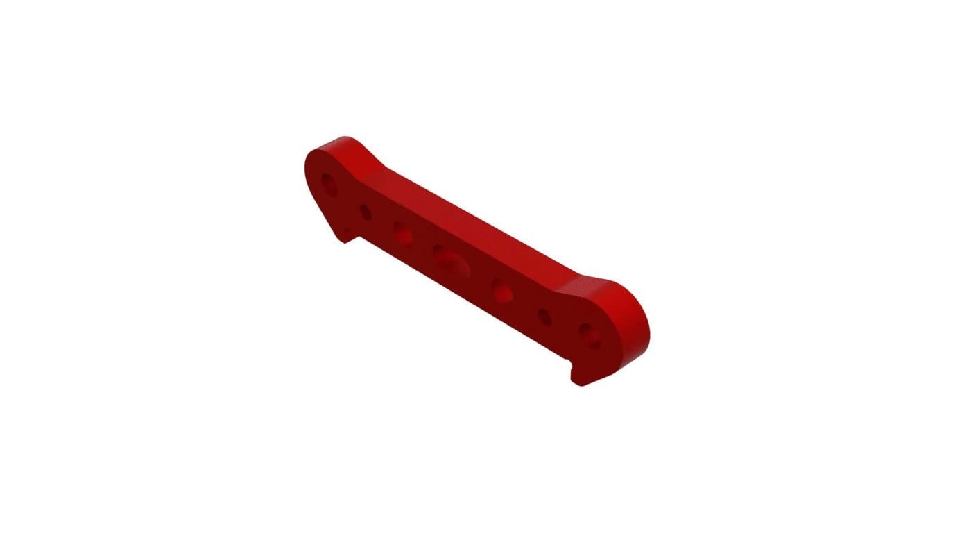 ARA330556 ALUMINUM FRONT SUSPENSION MOUNT (RED)
