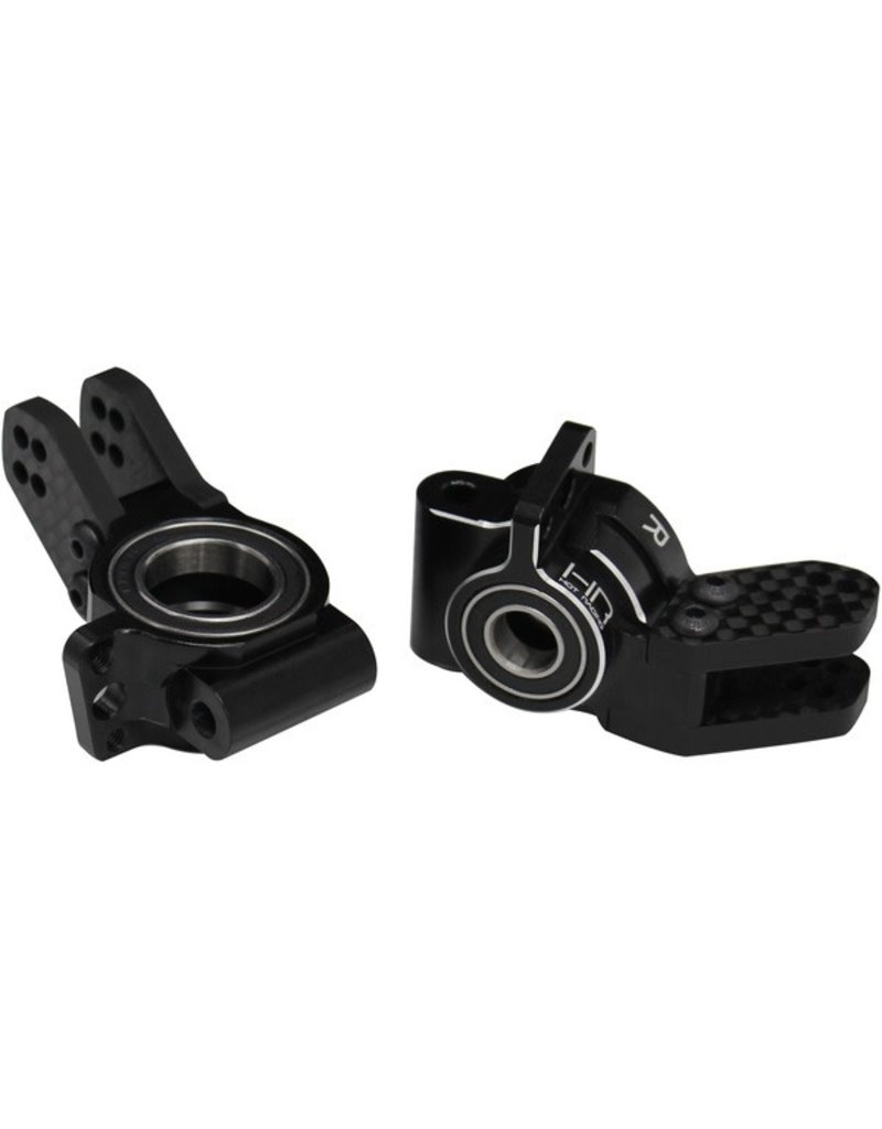 HOT RACING HRAAON22MA01 ALUMINUM REAR HUBS HD BEARINGS BLACK: TALION TYPHON KRATON