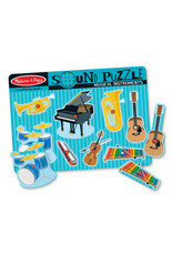 MELISSA & DOUG MD732 MUSICAL INSTRUMENTS SOUND PUZZLE