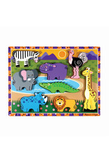MELISSA & DOUG MD3722 SAFARI CHUNKY PUZZLE