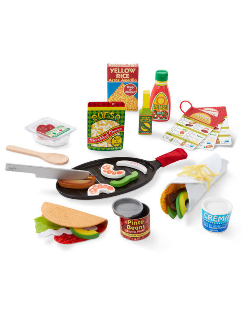 MELISSA & DOUG MD9370 FILL & FOLD TACO & TORTILLA SET