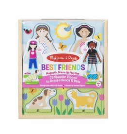 MELISSA & DOUG MD9314 BEST FRIENDS MAGNETIC DRESS UP PLAY SET