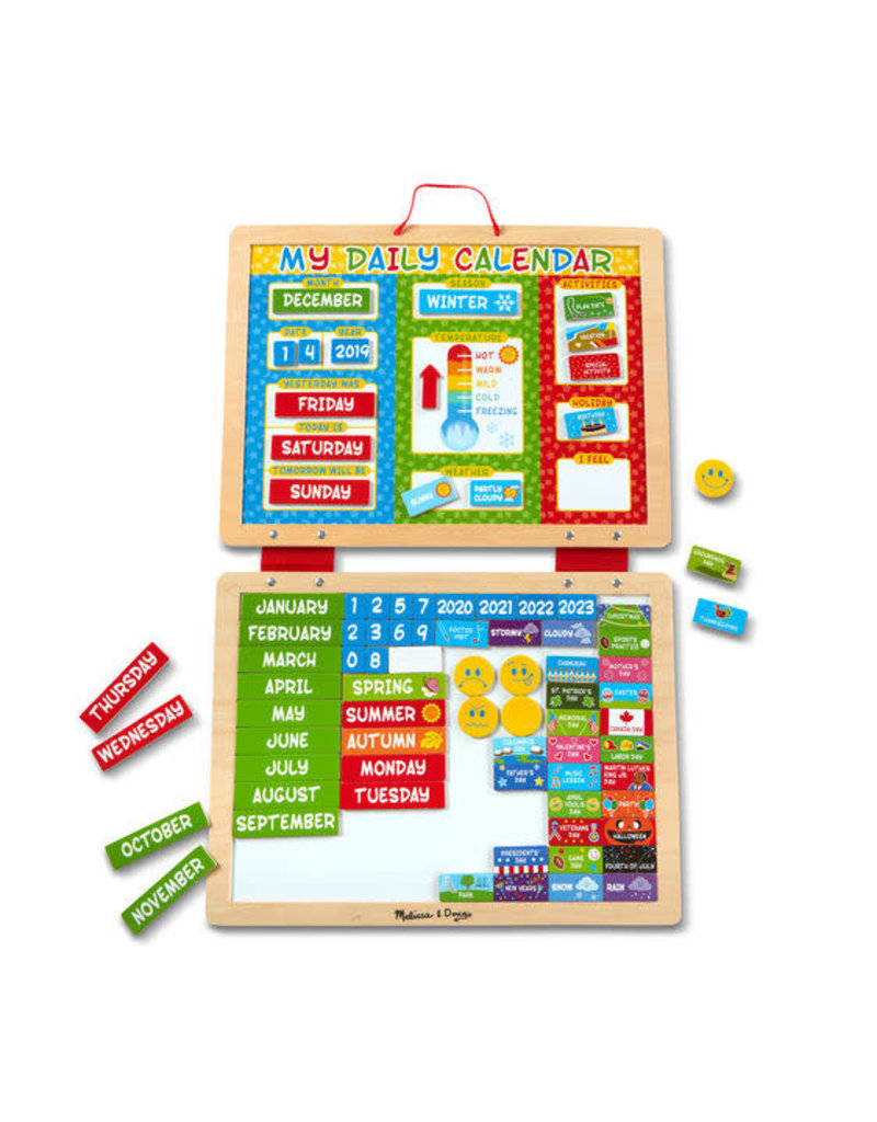 MELISSA & DOUG MD9253 MY FIRST DAILY MAGNETIC CALENDAR