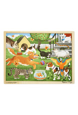 MELISSA & DOUG MD9059 PETS JIGSAW 24PC