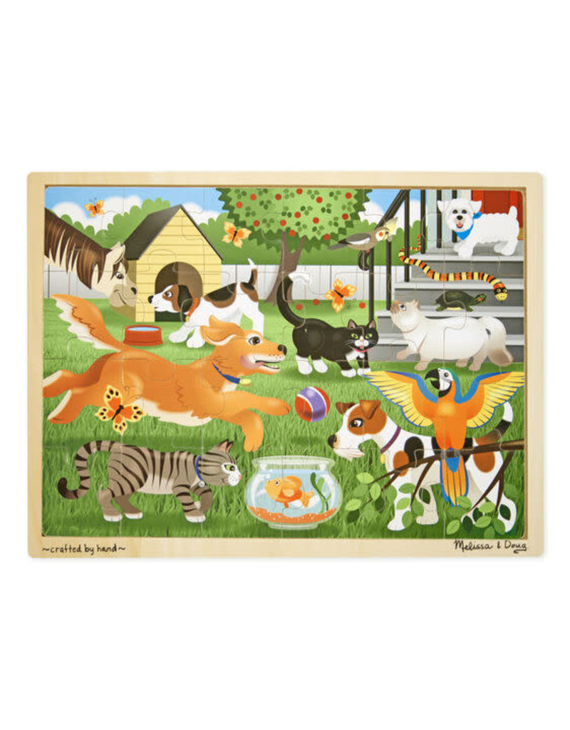 MELISSA & DOUG MD9059 PETS JIGSAW 24PC