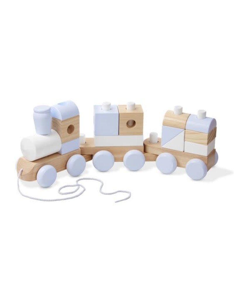 MELISSA & DOUG MD8771 JUMBO STACKING TRAIN - NATURAL