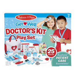 MELISSA & DOUG MD8569 GET WELL DOCTOR'S KIT PLAY SET