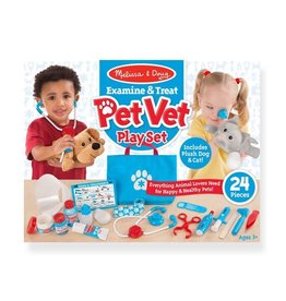 MELISSA & DOUG MD8520 EXAMINE & TREAT PET VET PLAY SET