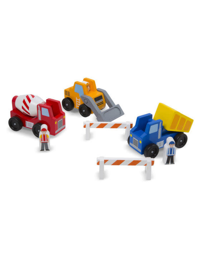 MELISSA & DOUG MD656 CONSTRUCTION VEHICLE SET