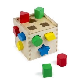 MELISSA & DOUG MD575 SHAPE SORTING CUBE