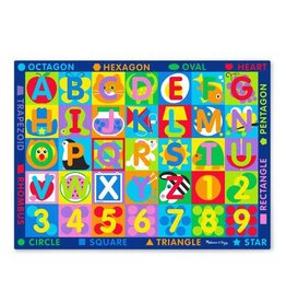 MELISSA & DOUG MD5193 JUMBO ABC 123 RUG