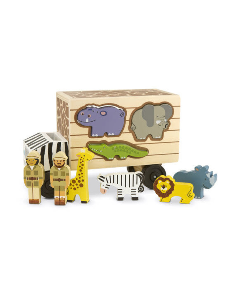 MELISSA & DOUG MD5180 SAFARI ANIMAL RESCUE TRUCK