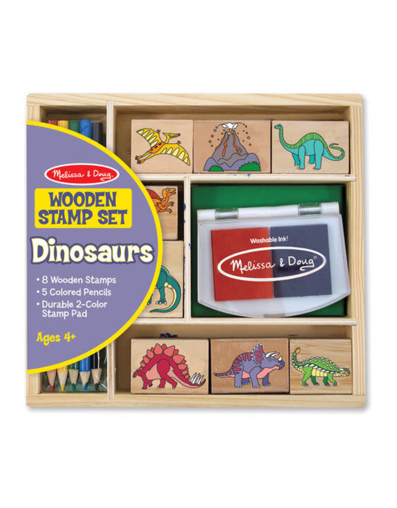 MELISSA & DOUG MD1633 DINOSAUR STAMP SET
