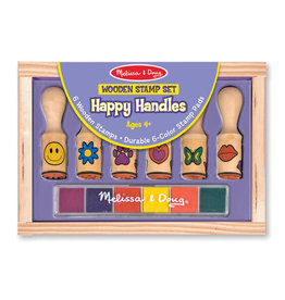 MELISSA & DOUG MD2407 HAPPY HANDLE STAMP SET