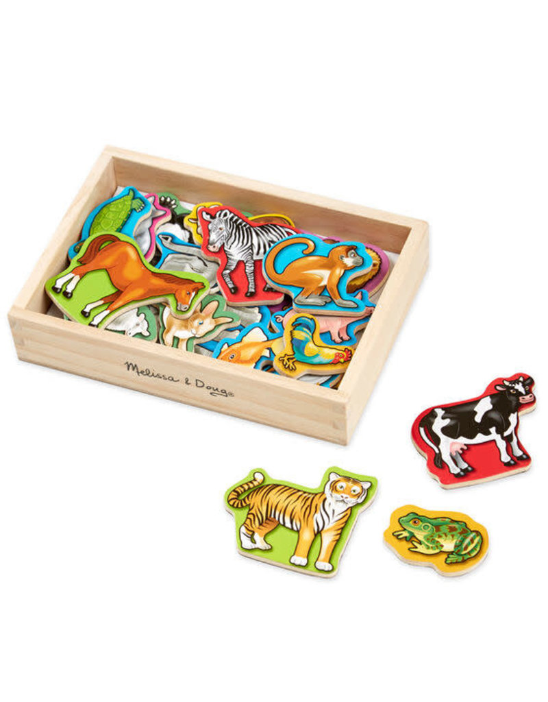 MELISSA & DOUG MD475 WOODEN ANIMAL MAGNETS