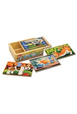 MELISSA & DOUG MD3790 PETS JIGSAW PUZZLES IN A BOX