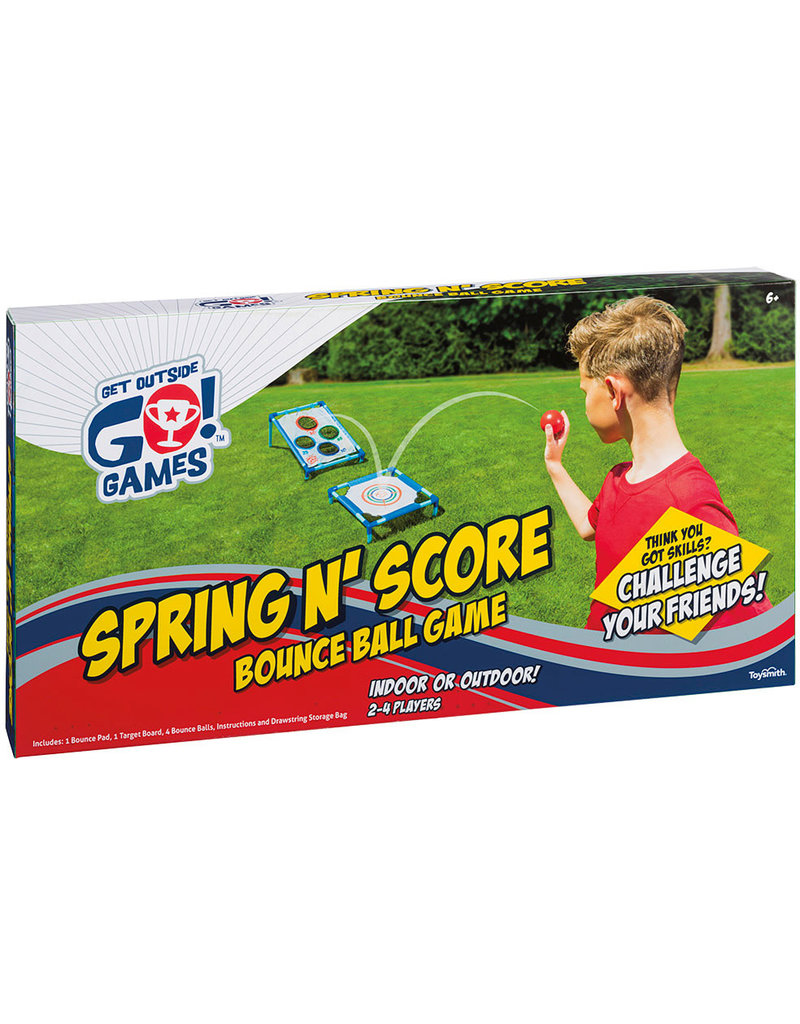TOYSMITH TS1319 SPRING N SCORE BOUNCE GAME