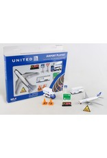 REALTOY RT6261-2 UNITED AIRLINES PLAYSET 2019 LIVERY