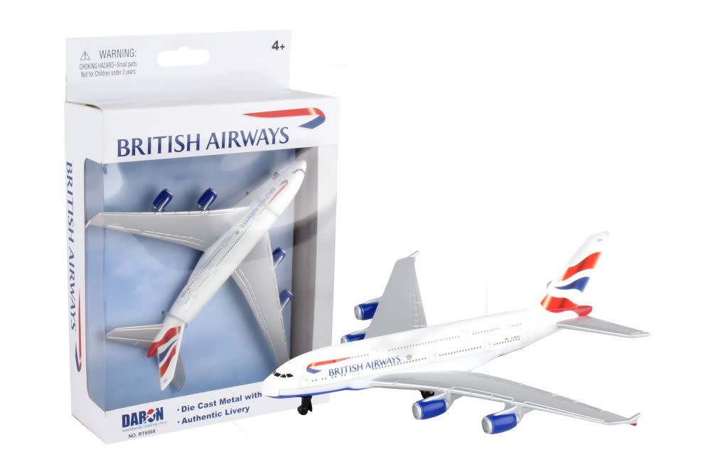 RT6008 BRITISH AIRWAYS A380 SINGLE PLANE