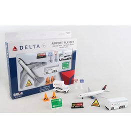 REALTOY RT4991 DELTA AIRLINES PLAYSET