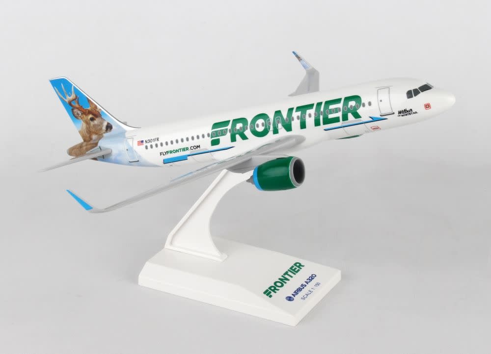 SKR907 1/150 FRONTIER A320NEO WILBUR WHITETAIL