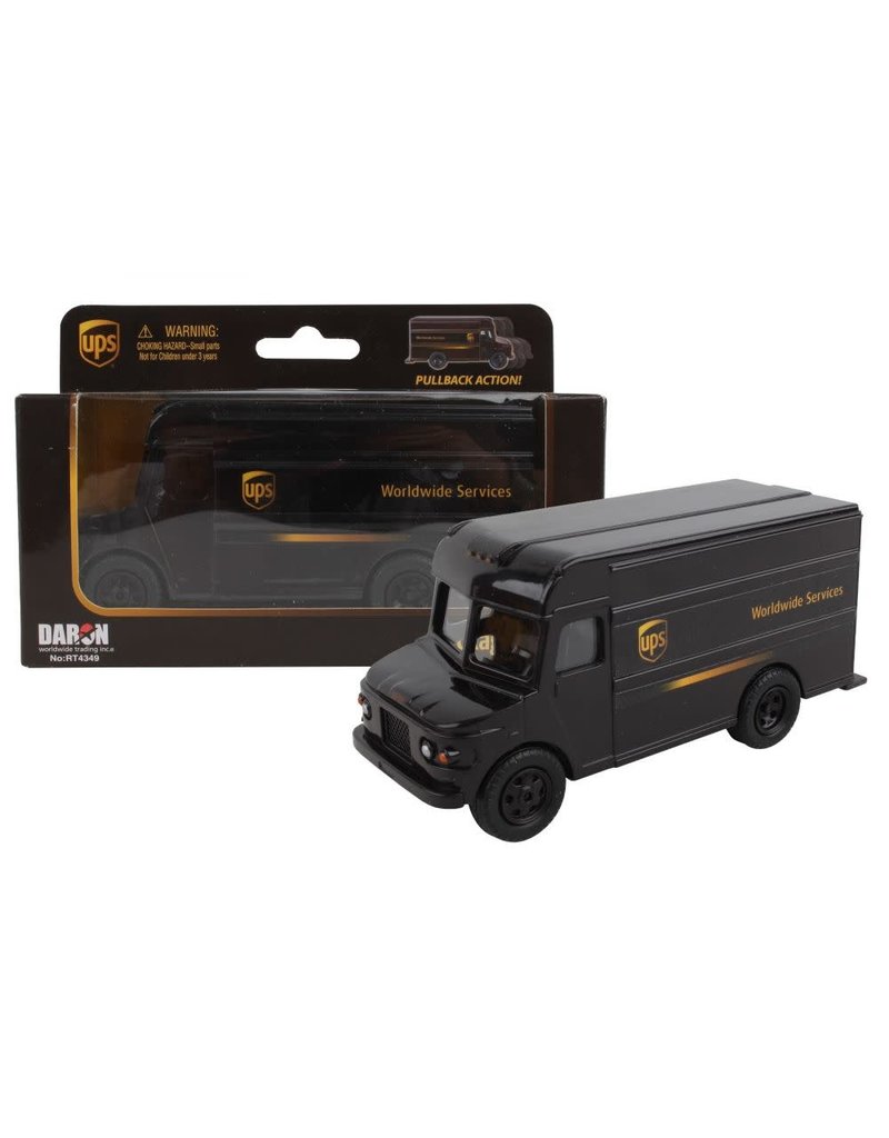REALTOY RT4349 UPS PULLBACK PACKAGE CAR