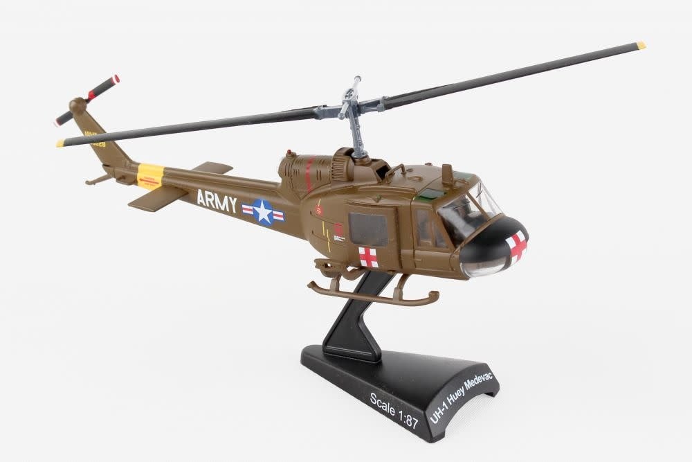 1/87 UH-1 Huey MEDEVAC - Postage Stamp
