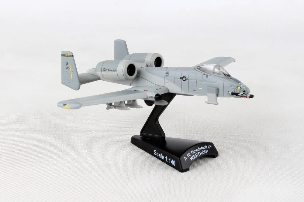 PS5375-3 1/140 A-10 THUNDERBOLT II WARTHOG 163RD FIGHTER SQUADRON 'BLACKSNAKES"