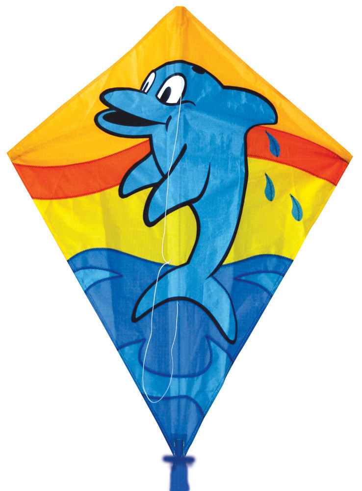 SKK12206 26" DOLPHIN DIAMOND KITE