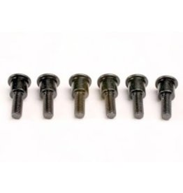 TRAXXAS TRA3642 ATTACHMENT SCREWS, SHOCK (3X12MM SHOULDER SCREWS) (6)