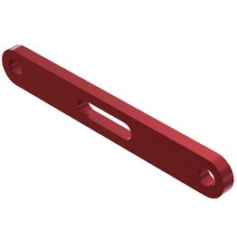 ARRMA AR330445 ALUMINUM RR SUSPENSION MOUNT RED 4X4