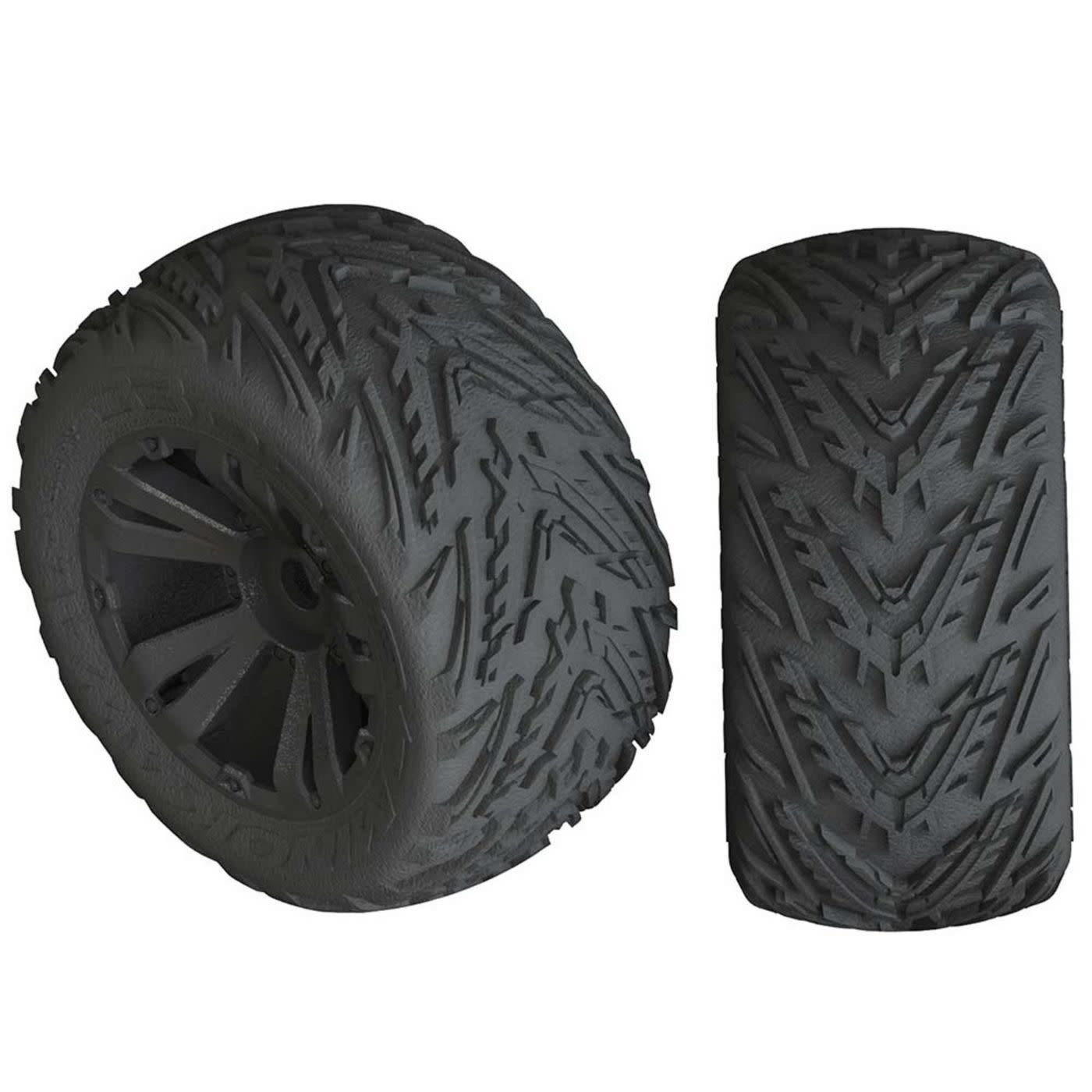AR550049 MINOKAWA LP 4S TIRE 3.8 GLUED BLACK (2)