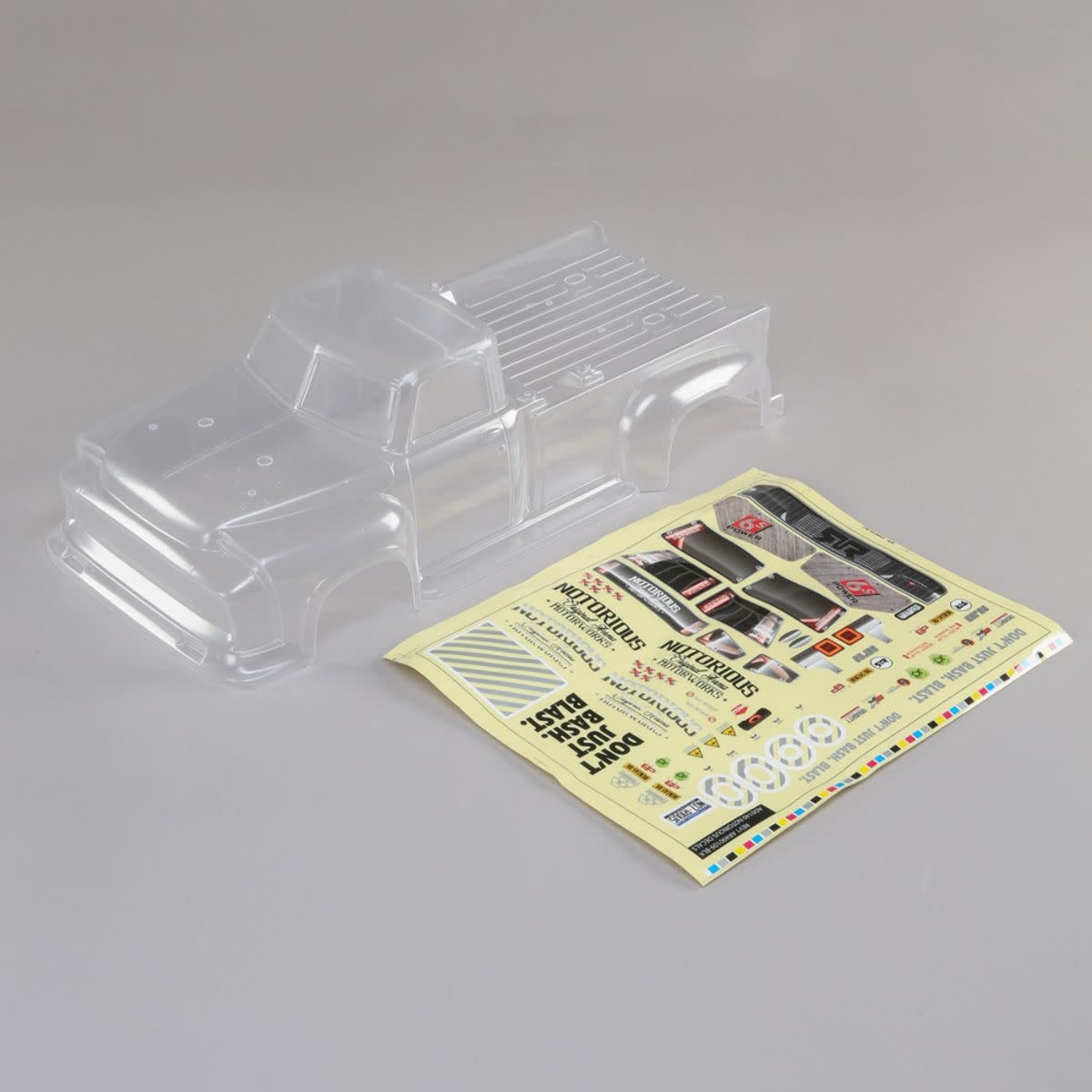 AR406127 NOTORIOUS 6S BLX BODY: CLEAR