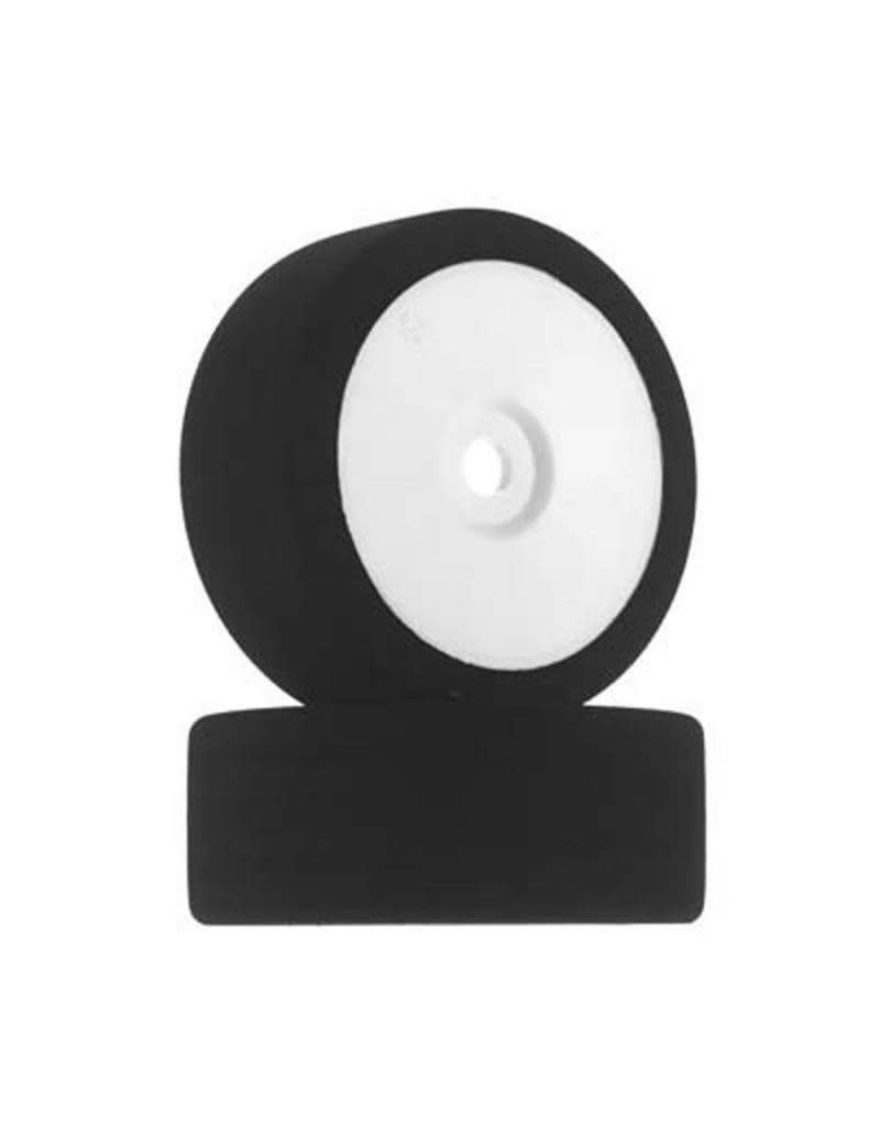 BSR RACING BXRC8023 1/8TH BUGGY ORANGE FOAM TIRES 23 SHORE: WHITE WHEEL (2)