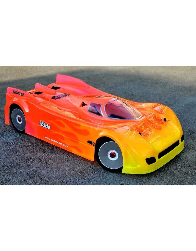 DELTA PLASTIK USA DP8500/2WD JAG XRS LI 1/7 SCALE BODY: CLEAR