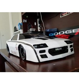 DELTA PLASTIK USA DP0179/2 ZGT28 1/8 SCALE GT BODY: CLEAR