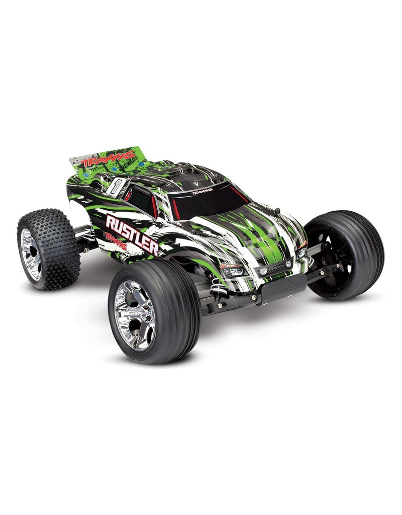 rustler remote control car