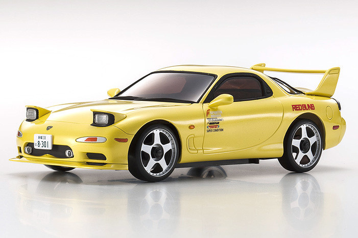 KYO32612Y MINI-Z AWD INITIAL D RX-7 MAZDA FD3S YELLOW