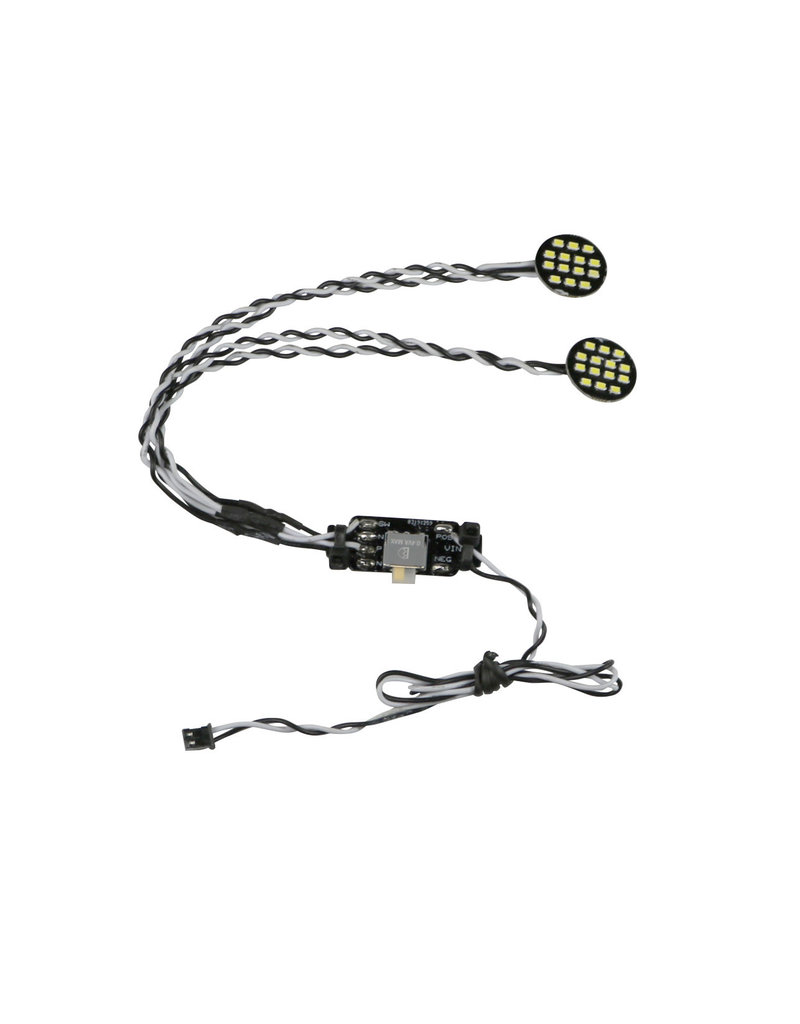 MYTRICKRC MYK-HL17 ATTACK 17MM ROUND HEADLIGHT 2 STAGE BRIGHTNESS