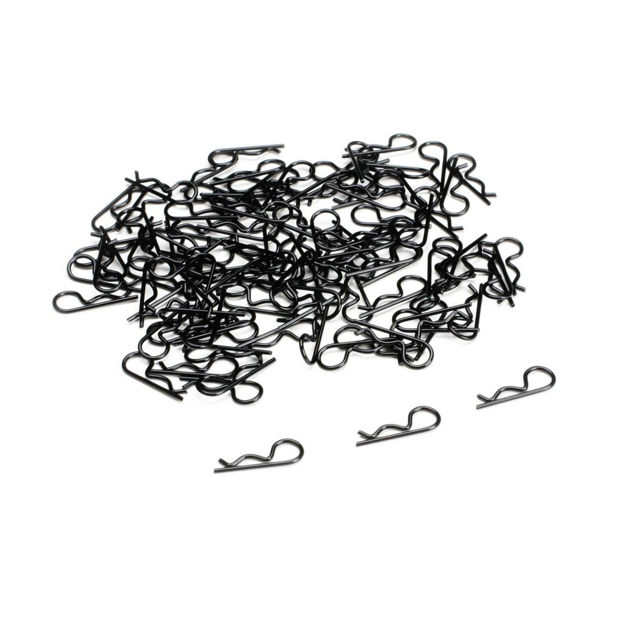 INTC23214BLK BENT-UP BODY CLIP 100 BLACK