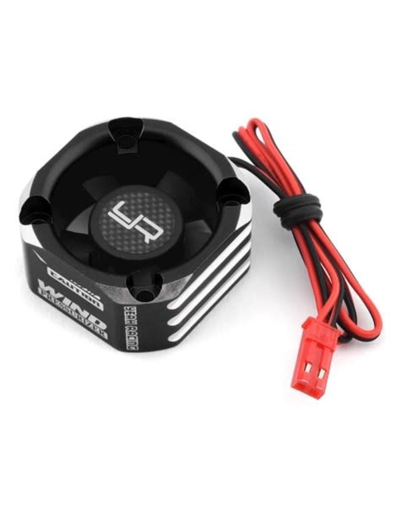 YEAH RACING YEA-YA-0576BK ALUMINUM CASE 30X30MM BOOSTER FAN BLACK