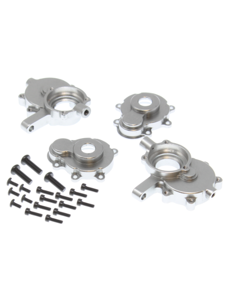 REDCAT RACING RER11406 ALUMINUM FRONT OUTER PORTAL HOUSING SET LEFT AND RIGHT