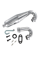 REDCAT RACING 54086 ALUMINUM TUNED PIPE W/ MANIFOLD