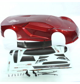 REDCAT RACING R10215 ONROAD CAR MTL BODY:  RED