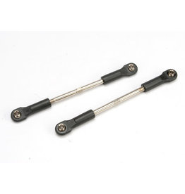 TRAXXAS TRA5538 TURNBUCKLES, TOE-LINKS, 61MM (FRONT OR REAR) (2) (ASSEMBLED WITH ROD ENDS AND HOLLOW BALLS)