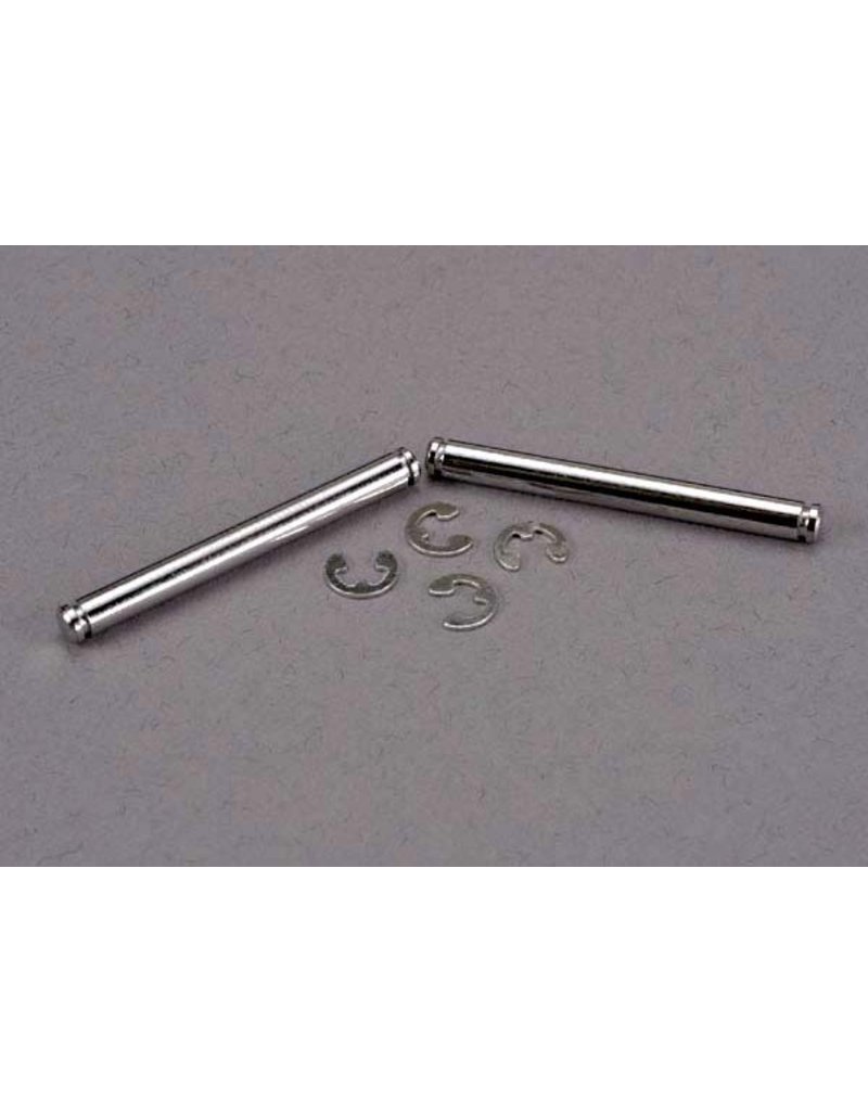 TRAXXAS TRA2637 SUSPENSION PINS, 31.5MM, CHROME (2) W/ E-CLIPS (4)