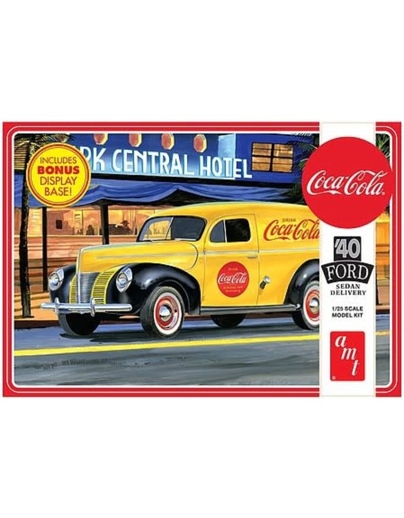 AMT AMT1161 1/25 1940 FORD SEDAN DELIVERY COCA-COLA