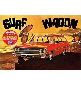 AMT AMT1131 1/25 1965 CHEVELLE SURF WAGON PLASTIC MODEL KIT